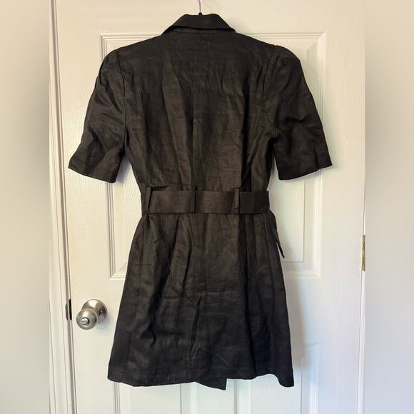 The Collective Label Black Belted Dress - Picture 5 of 8